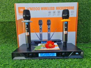 mikrafonlarin satisi: JBL Mikrafon orginal Bluetooth 2 ededli radiodalgali ela keyfiyyetli