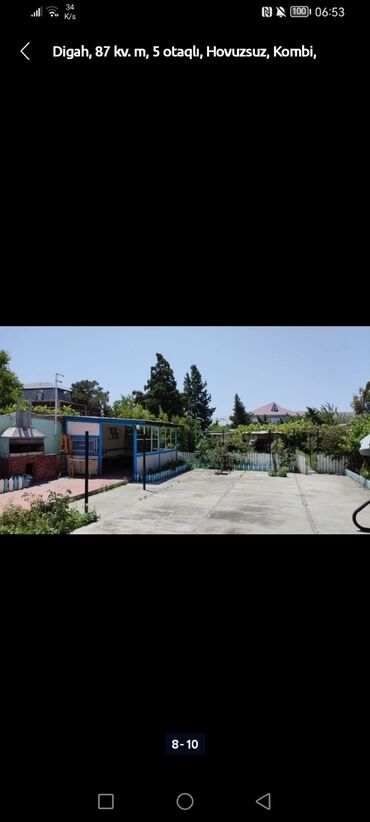 tecili ucuz ev satilir 2022: Mərdəkan 5 otaqlı, 87 kv. m, Kredit var, Orta təmir