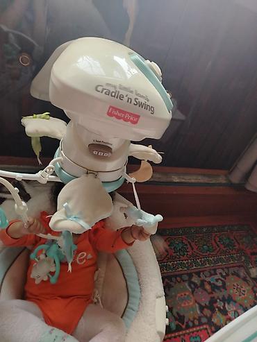 hazir perde: Fisher-Price Cradle ’n Swing – “My Little Lamb” beşik yelləncəyi - — 1