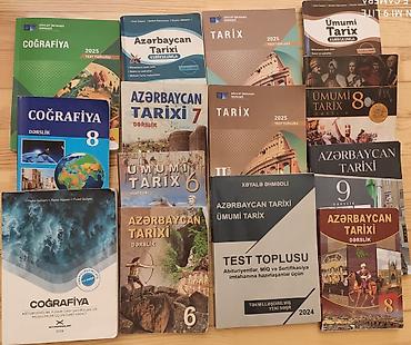 Testlər: Tarix və Coğrafiya üzrə dərslik və test topluları dəsti Məhsulun — 1