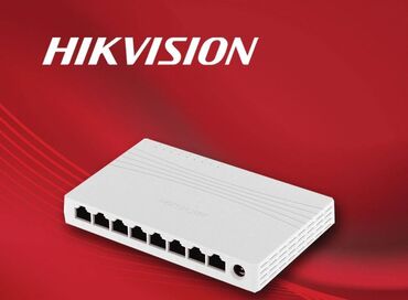 ремонт модемов: HUB Switch HIKVISION DS-3E0508D-E 8-port 10/100/1000Mbps Новый Цена