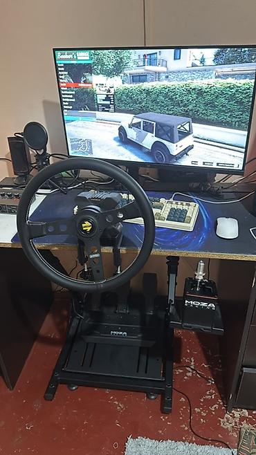 дрифтер: Симрейсинговый комплект MOZA Racing r3 Кокпит Коробка передач 3 педали — 2