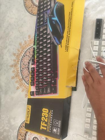 sicanlari nece mehv etmek olar: T-WOLF TF230 simli oyun klaviatura və siçan dəsti - Brend/model — 3