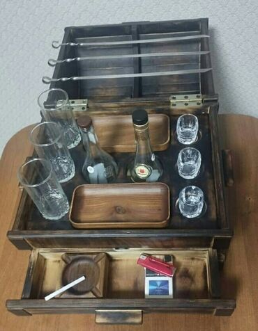 Другая мебель: Мини бар. Элегантно украсит ваш интерьер в стиле "Ретро". Быстро и — 9