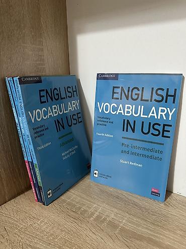 Книги и журналы: 📚English Vocabulary in Use — серия учебников по лексике от Cambridge — 2