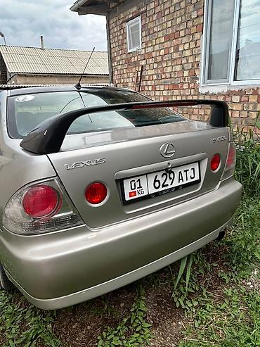 lexus is 200: Lexus IS: 2002 г., 2 л, Автомат, Бензин, Седан — 1