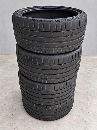 vip avto: Continental Sport Contact 7 4 ədəd təkər dəsti Ölçülər: Ön — 1