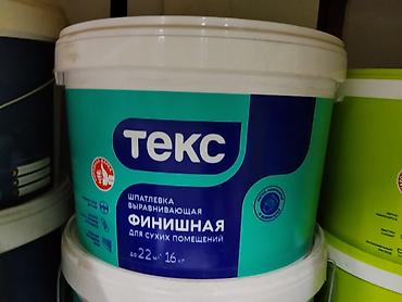 Шпатлевка выравнивающая ТЕКС «Финишная» для сухих помещений. - Тип
