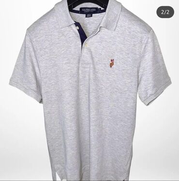 köýnek fason: Рубашка U.S. Polo Assn, M (EU 38), цвет - Серый