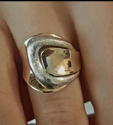 Üzüklər: Üzük, Sarı qızıl, 585 Əyar, Qaşsız — 6