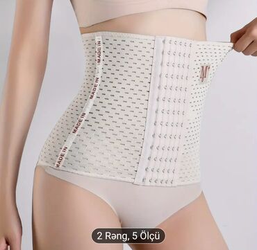 Toparlayıcı alt paltarı: M+ bel formalaşdırıcı korset - Rənglər: qara və açıq (əriyik ton) - — 10