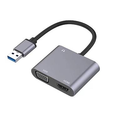 notebook: Адаптер USB 3.0 to HDMI+VGA для одновременной работы на двух — 4