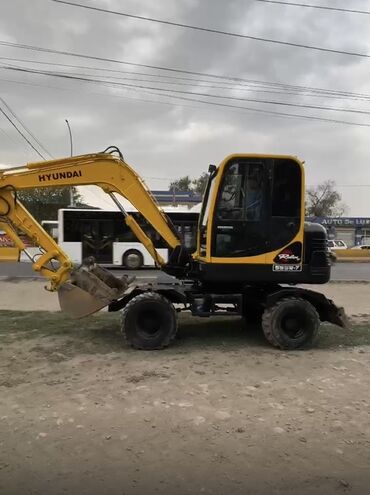 рычак на фит: Экскаватор, Hyundai, 2005 г., Колесный