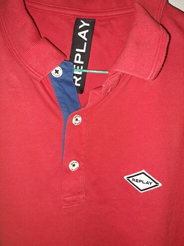 balmain majice cena: Men's T-shirt Replus, M (EU 38), bоја - Crvena