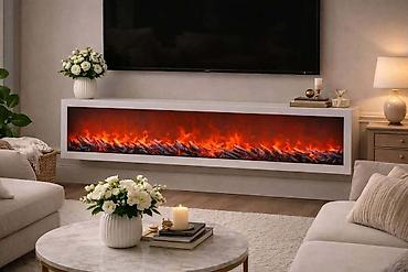 solar: 🔥✨ LED kamin – dekorativni, samostojeći (vodoravni model) ✨🔥 101x14x28 — 2