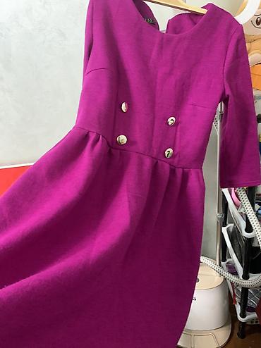 Повседневные платья: Теплое платюшко сидит приталено👌 Цвет фукси почти новые! Мерили только at lalafo.kg — 10 Повседневные платья: Теплое платюшко сидит приталено👌 Цвет фукси почти новые! Мерили только — 10