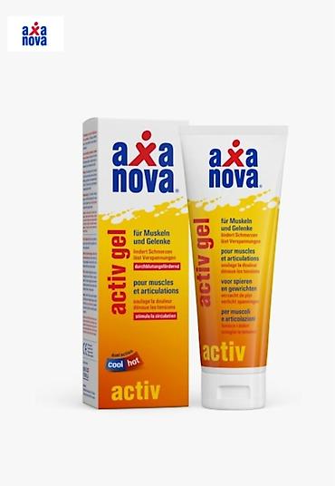 Медтовары: Гель Axanova Active Gel предназначен для снятия напряжения и боли в — 1