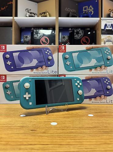 nintendo switch 3 lite: 🎮 Nintendo Switch Lite 128GB Turquoise Yüngül, rahat və hər yerə — 1