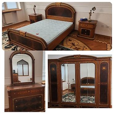 ikinci əl yatağ: Yatağ dəsti ideal veziyyetdedi istifade olunmuyub. Satılır 750₼ — 1
