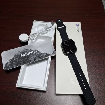 Другие наручные часы: Смарт часы, модель HK9pro. Всю информацию по данным часам можно найти — 8