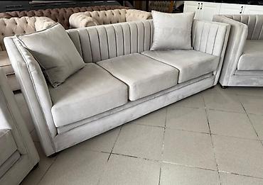 Divan və kreslo dəstləri: Mebel seti – müasir dizaynlı divan və kreslolar - Model: 3-oturacaqlı — 2