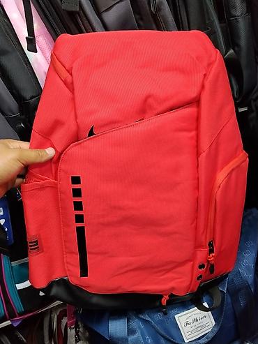 dlivery bag: Рюкзак спортивный, красный - Городской/школьный формат с жёсткой — 1