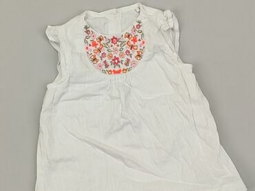 prosta biała sukienka: Sukienka, Tu, 6-9 m, stan - Bardzo dobry