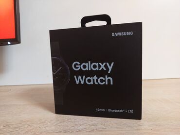 samsung 42: Новый, Смарт часы, Samsung, Аnti-lost, цвет - Черный
