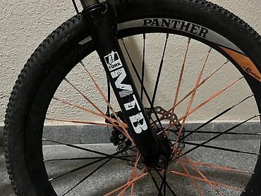 Dağ velosipedləri: Panther MTB dağ velosipedi - Çərçivə: yüngül alüminium, 24” təkər — 10