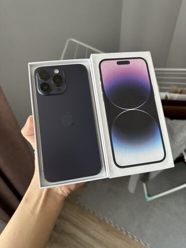самсунг j6 плюс: IPhone 14 Pro Max, Колдонулган, 128 ГБ, Deep Purple, 83 %
