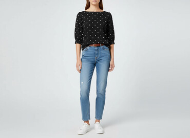 Bluzki: H&M, Bluzka damska, rozmiar S