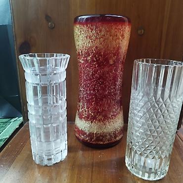 Стаканы: Стаканы советского производства б/у . без сколов количество размер — 9