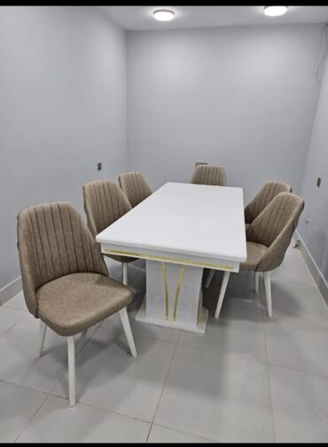 Masa və oturacaq dəstləri: Qonaq otağı üçün, Yeni, Dördbucaq masa — 15