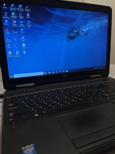 ноутбуки токмок: Ноутбук, Dell, 8 ГБ ОЗУ, Intel Core i5, 15.6 ", Б/у, Для работы, учебы, память SSD