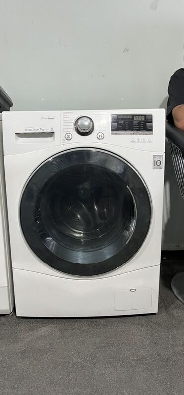 Kompüter, noutbuk və planşetlər: Paltaryuyan maşın LG, 7 kq, Avtomat, Qurutmasız