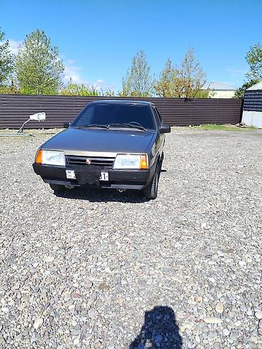 VAZ (LADA): Lada 21099 sedan - Kuzov: 4 qapılı sedan, tünd bürünc rəng - — 6