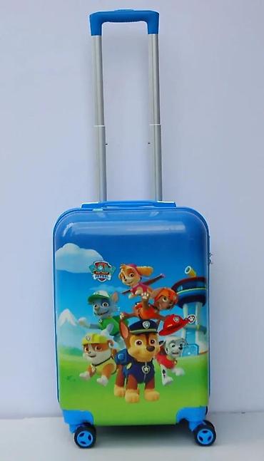 dior majce: Plavi dečiji kofer sa motivima popularnog crtanog filma „Paw Patrol“ — 3