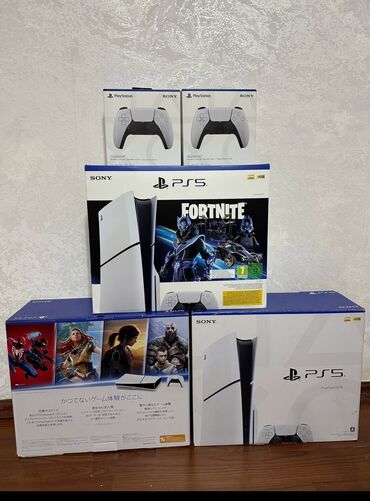 джойстики baseus: Абсолютно Новые PlayStation5 slim Память: 1000гб. Комплект: все