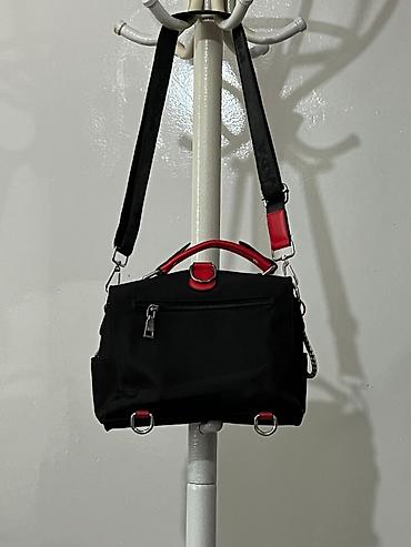 Классические сумки: Классическая сумка, Prada, Китай, Материал: Комбинированный материал, Застежка на молнии, Женские, Новый — 2