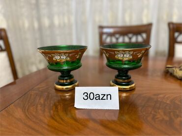 Digər süfrə qabları: Boqema konfet qabi 2eded Cexiyanindi originaldi. TECILI SATILIR! lalafo.az -da Digər süfrə qabları: Boqema konfet qabi 2eded Cexiyanindi originaldi. TECILI SATILIR!