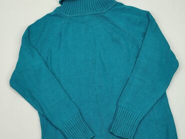 błękitny t shirty damskie: Swetry i golfy