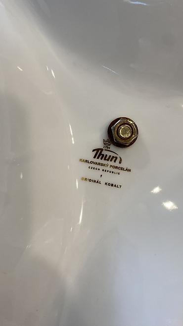 Qab-qacaq və mətbəx ləvazimatları: Thun Karlovarský Porcelán üç bölməli servis qabı (Czech Republic) — 2