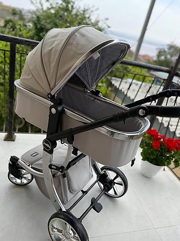 Modullu arabalar: Kidilo brendinin G10 modeli beşik tipli uşaq arabası. Bu araba — 13