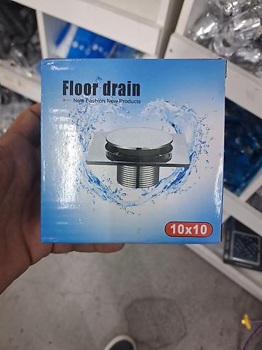 Məhsul: Floor Drain – döşəmə kanalizasiya çıxışı (10x10) - Ölçü