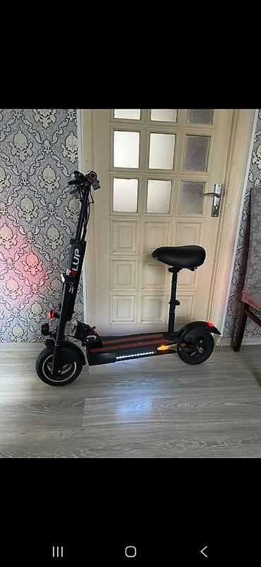 İdman və hobbi: ALUP elektrik skuter – oturacaqlı, işıqlı, güclü model Xüsusiyyətlər — 2