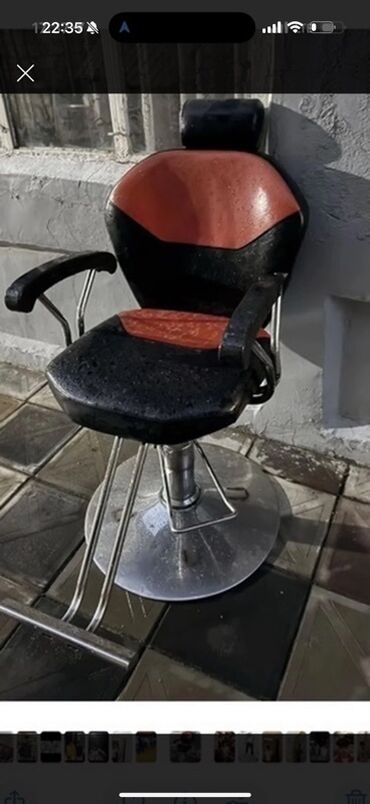 Salon, tibbi kreslolar: Saş kəsimi kreslosu