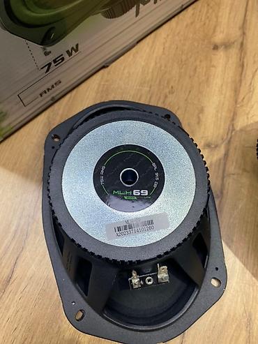 Динамики для авто: Двухполосные коаксиальные динамики MFX 69 в черном цвете, подходящие — 10