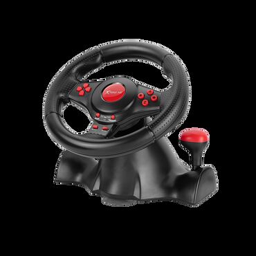 PS5 (Sony PlayStation 5): XTRIKE ME GP-903 Racing Wheel Connection: USB wired, 1.9m wire