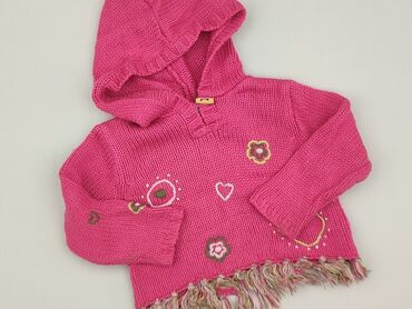 puchaty sweterek dla dziewczynki: Sweater, 2-3 years, 92-98 cm, condition - Very good