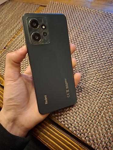 Redmi Note 12, 128 GB, rəng - Qara, Barmaq izi